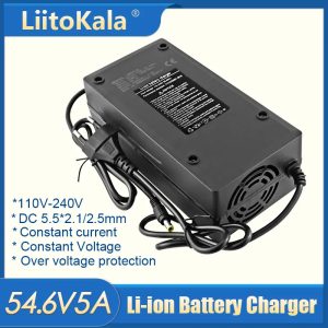 Cargador de baterias litio Ion 48 Volts, 13S, 5A