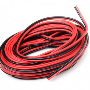 Cable Silicona R/N Paralelo 18AWG -1 metro-