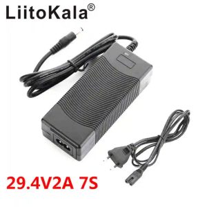 Cargador de baterias litio Ion 29,4 Volts, 7S 2A