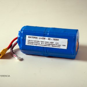 Pack Litio-Ion 15600 mAh, 14,8 Volts 4S6P celdas DMEGC