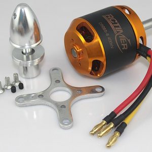 Motor D5055-8   400kv, Outrunner Brushless Motor, 1420 Watts (Shaft 8.0mm)