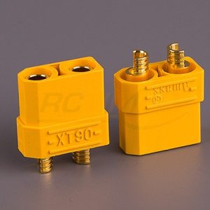 Conector XT90, par macho/hembra. 90Amp.