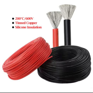 Cable 16AWG Silicona Rojo y Negro- 5 metros-